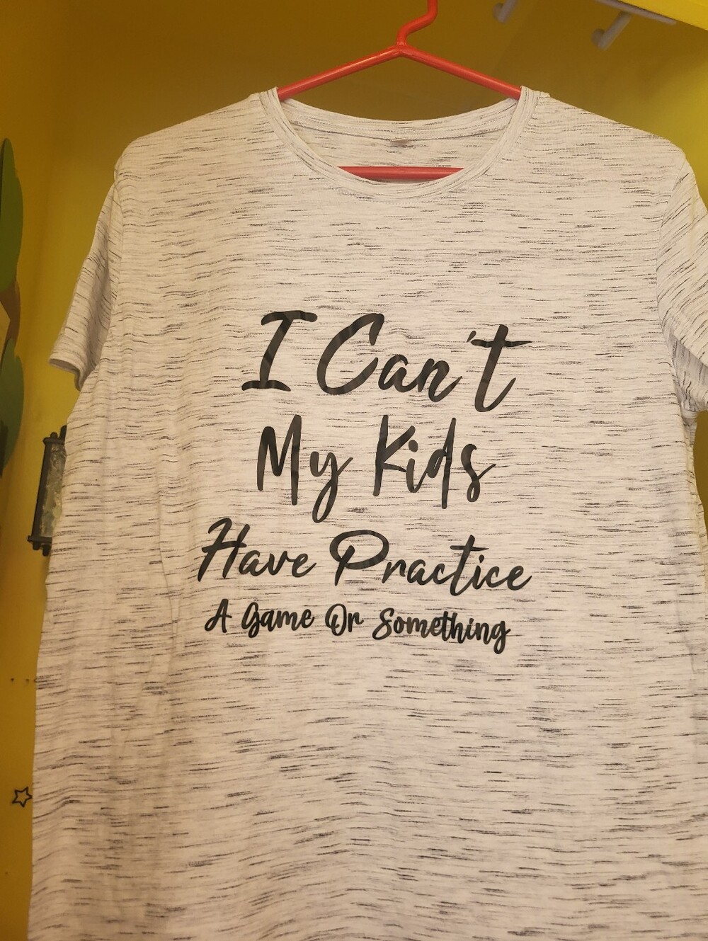 Women's White Heather Graphic Tee